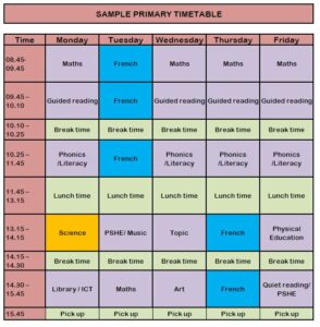 primary-school-sample-timetable-classes