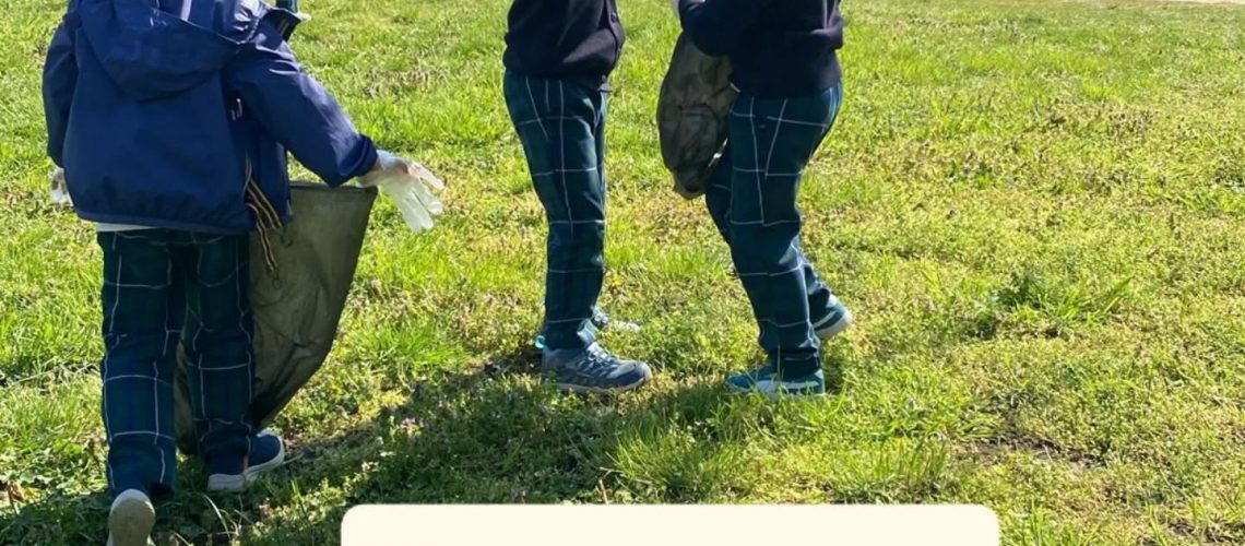 Earth Day - cleaning the park