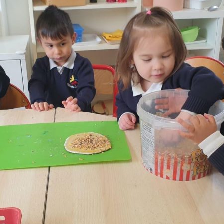 Earth day bird feeders