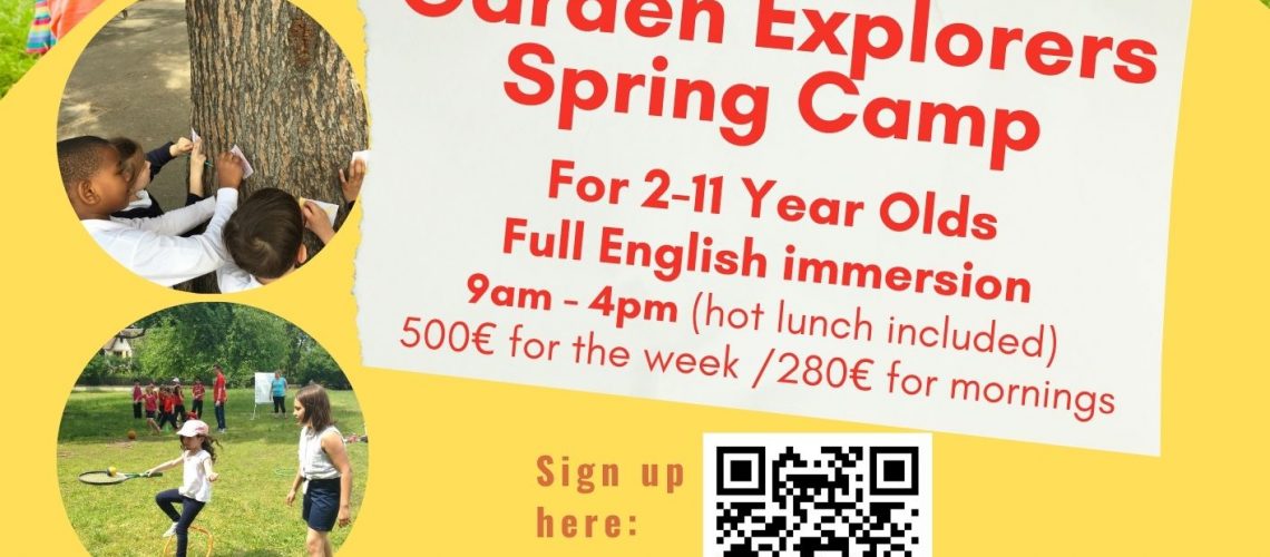 Spring Camp 2026 at Malherbe International School - flyer