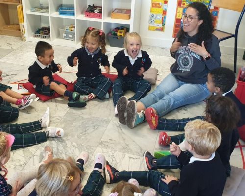 Circle time in preprimary