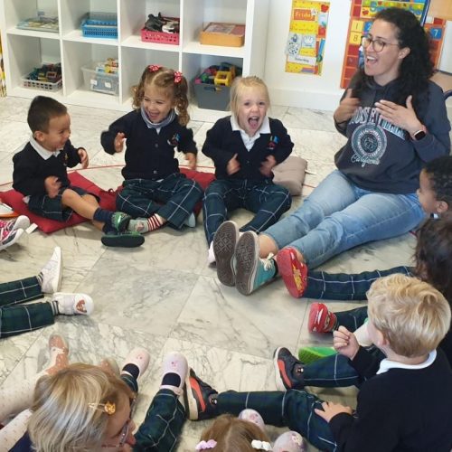Circle time in preprimary